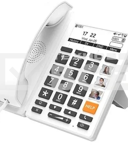 Телефон IP Flyingvoice FIP12WP белый