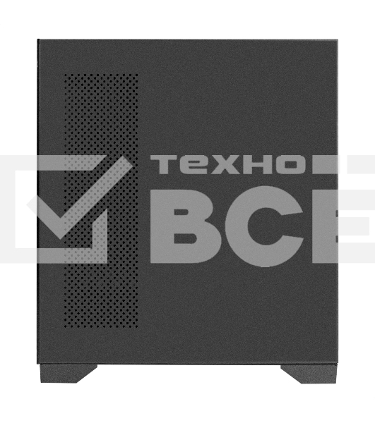 Компьютерный корпус Minitower ExeGate i3 SEA LE (mATX, без БП, 1хUSB+1хUSB 3.0, HD аудио, черный, передняя и боковая панели - закаленное стекло)