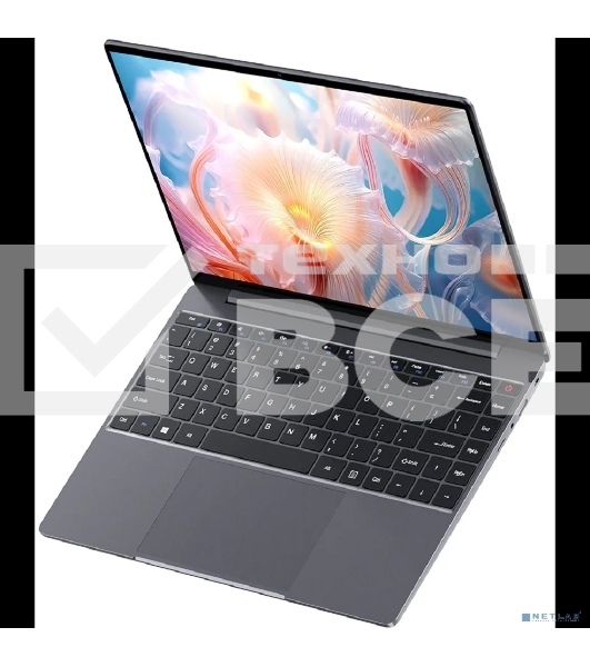 Ноутбук CHUWI CoreBook X 14'(2160x1440 IPS)/Intel Core i3 1220P(1.5Ghz)/16384Mb/512SSDGb/noDVD/Int:Intel UHD Graphics/Cam/BT/WiFi/46WHr/war 1y/1.5kg/Grey/Win11Home + мышь