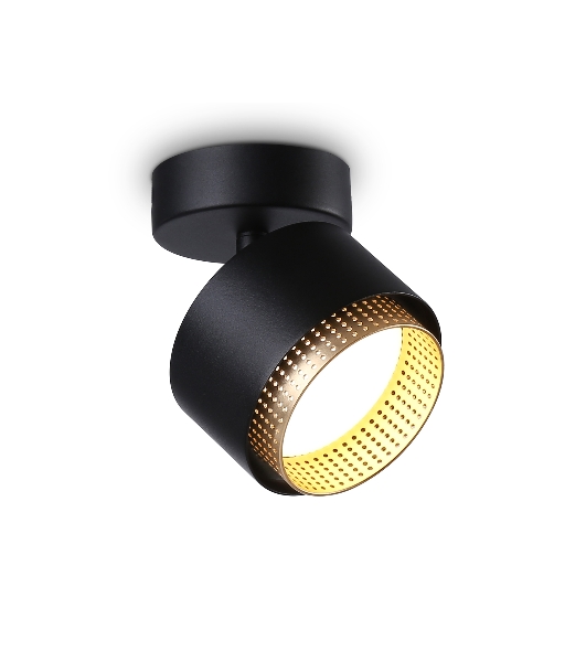 Светильник Ambrella light TN71282  BK/GD черный/золото GX53 max 12W D95*137