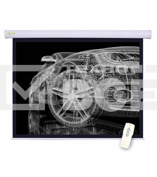 Экран Cactus 150x150см Motoscreen CS-PSM-150x150 1:1 настенно-потолочный рулонный белый (моторизованный привод)