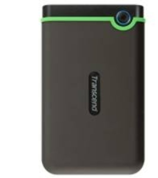 Внешний HDD 2.5' Transcend StoreJet 25M3, 2TB, USB 3.2 Gen 1 Type-A, 5400 rpm, зеленый