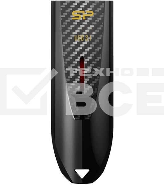 Флешка USB Silicon Power R/W 16Gb Blaze B25 SP016GbUF3B25V1K USB 3.0 черный