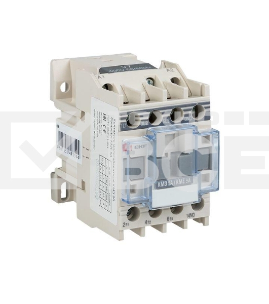 Контактор EKF ctr-s-9-220 КМЭ малогабаритный 9А 220В 1NO EKF PROxima