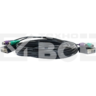 Кабель D-Link DKVM-CB/A4A 1.8м черный