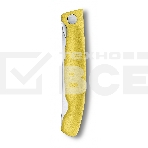 Нож кухонный Victorinox Swiss Classic (6.7836.F8B) стальной для овощей лезв.110мм серрейт. заточка желтый блистер, фото6