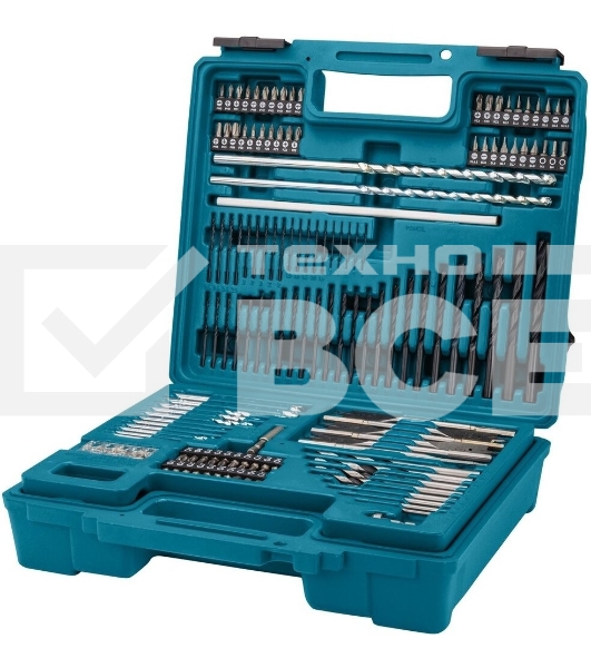 Набор принадлежностей Makita E-06270 212 предметов (жесткий кейс)