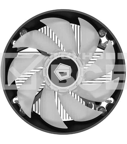 Кулер ID-Cooling DK-07i RAINBOW черный 120мм алюминий 1800rpm 26db 4-pin 125W 60мм