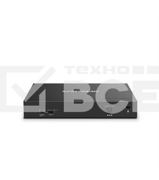 Настольный коммутатор Mercusys MS108GP с 8 гигабитными портами (7 портов PoE+)