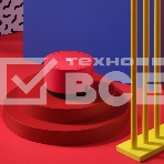 Умная колонка Яндекс Станция Лайт, 5Вт, с голосовым ассистентом Алиса, красный, фото4