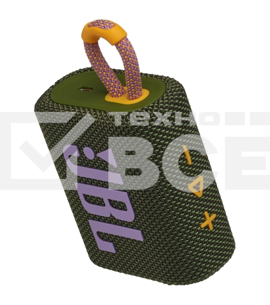 Портативная акустика JBL GO 3, зеленый