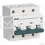 Выключатель автоматический трехполюсный ВА-201 100А C 10кА 13009DEK DEKraft, фото 1