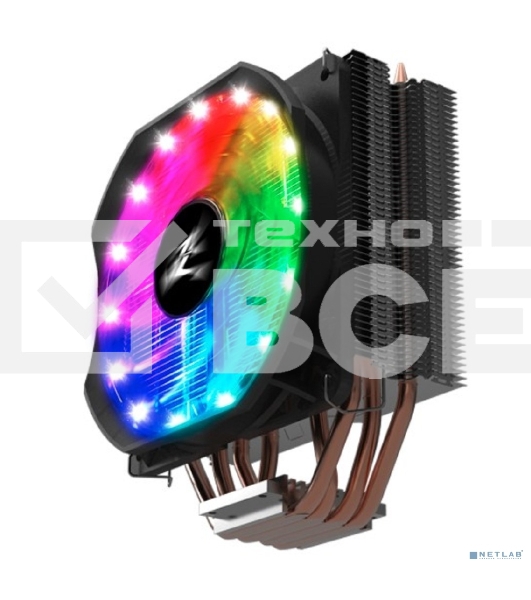 Кулер для процессора Zalman CNPS9X OPTIMA RGB серебристый/черный, 120 мм, алюминий/медь, 1500 об/мин, 26 дБ, 4 pin, 180 Вт, 156 мм