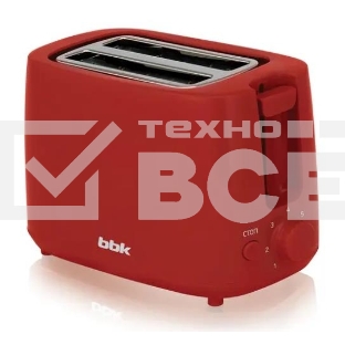Тостер BBK TR82 красный