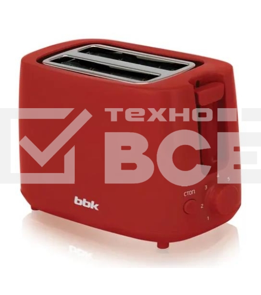 Тостер BBK TR82 красный