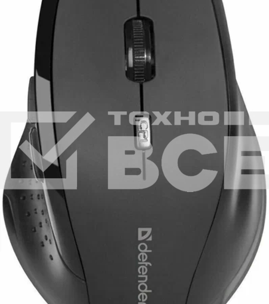 Мышь проводная Defender Accura MM-362 черный, 1600 dpi, USB, кнопки - 6