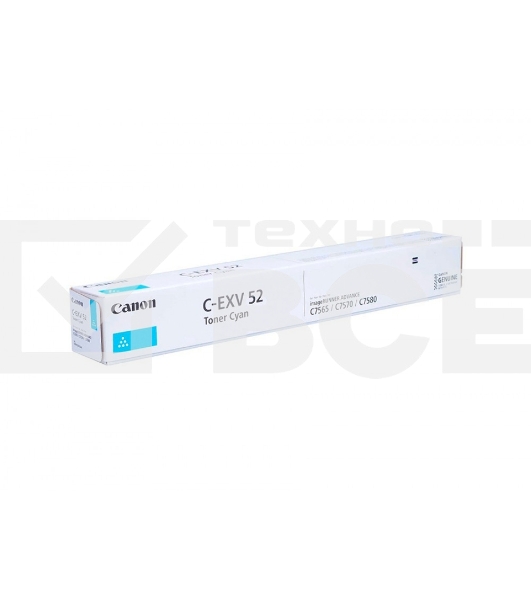 Тонер C-EXV 52 Toner Cyan
