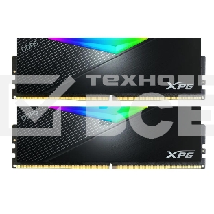 Оперативная память XPG Lancer, DDR5, 32GB (2x16GB), 5200MHz, CL38, с радиаторами, RGB черный