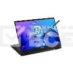 Ноутбук MSI Summit E16 AI Studio A1VETG-017RU черный 9S7-159621-017 Core Ultra 7 155H 16Gb SSD1Tb NVIDIA GeForce RTX4050 6Gb 16