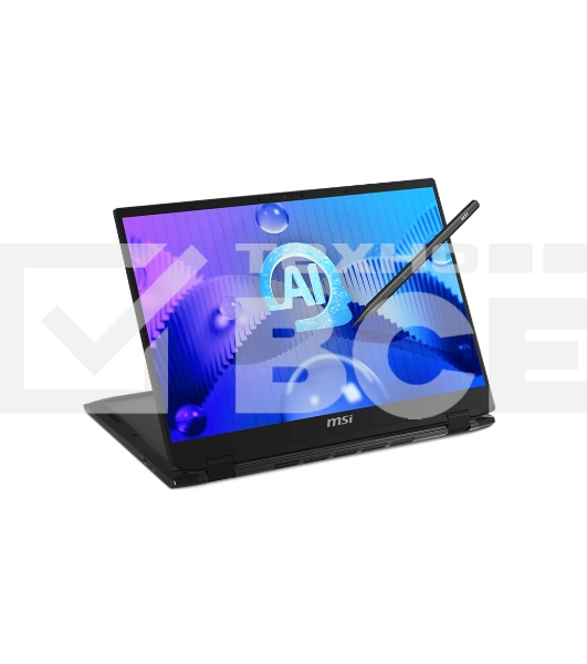 Ноутбук MSI Summit E16 AI Studio A1VETG-017RU черный 9S7-159621-017 Core Ultra 7 155H 16Gb SSD1Tb NVIDIA GeForce RTX4050 6Gb 16