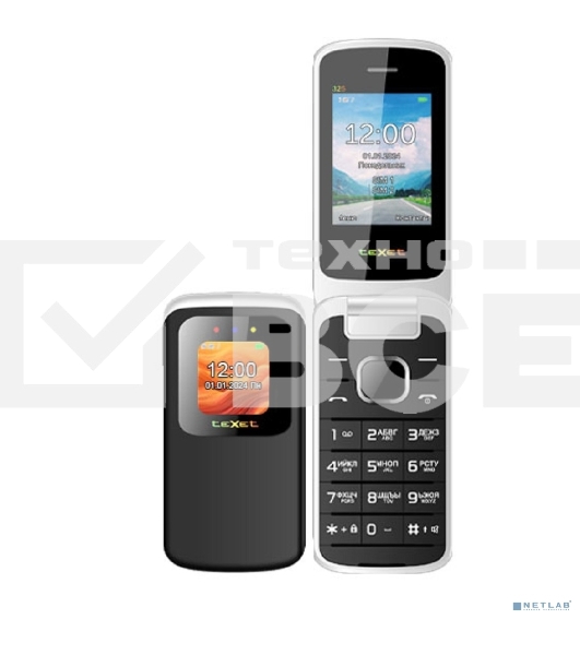Мобильный телефон TeXet TM-325 антрацит