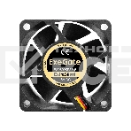 Вентилятор для корпуса ExeGate ExtraSilent ES06025S3P-5 черный, 60 мм, 2300 об/мин, 18 дБ, 3 pin, фото2