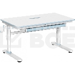 Стол детский Cactus CS-KD01-LBL столешница МДФ, голубой 100x80x60см, фото2