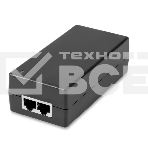 PoE-инжектор Gigabit Ethernet на 1 порт, мощностью до 65W. Совместим с оборудованием PoE IEEE 802.3af/at/bt. Мощность PoE на порт - до 65W. Напряжение PoE - 52V(конт. 1,2,4,5(+), 3,6,7,8(-)). Порты: вх. - 1 x RJ45(10/100/1000 Base-T), вых. 1 x RJ45(10/100/1000 Base-T, PoE 52V). Встроенная грозозащита 3kV. Питание: AC100-240V. Размеры (ШхВхГ): 60x40x120мм. Вес: 0,3кг. Рабочая температура -10...+65 гр.С, фото2