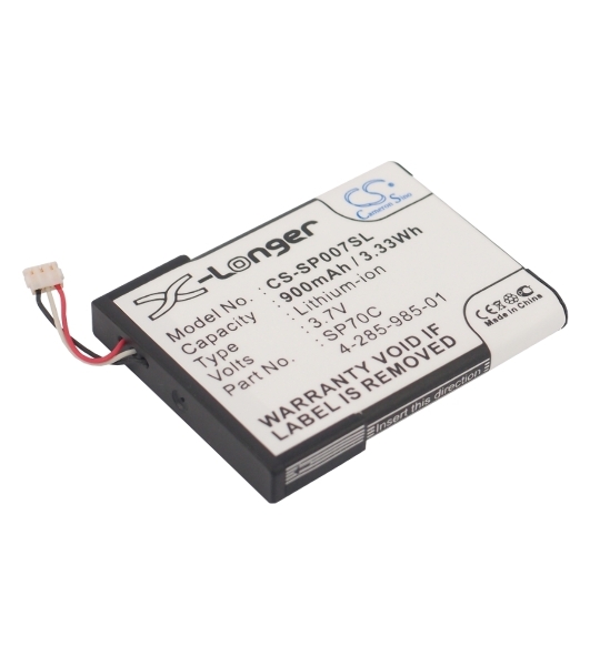 Аккумулятор CS-SP007SL для Sony PSP E1000 3.7V 900mAh