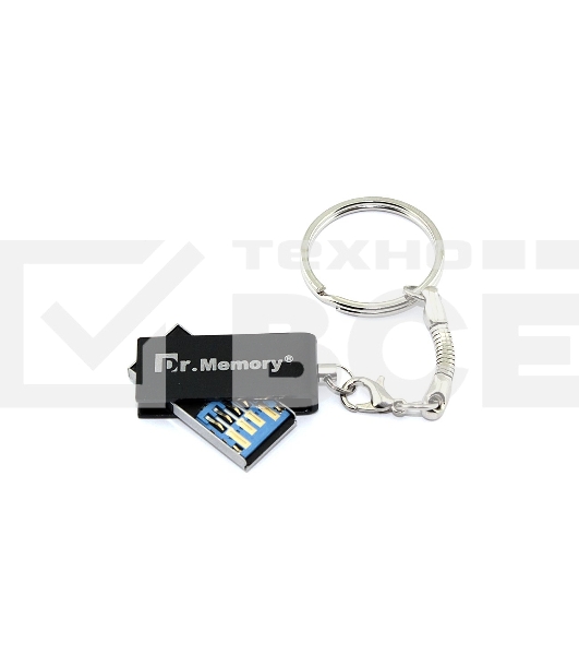 Флешка USB Dr. Memory 005 8Гб, USB 3.0, серебристый