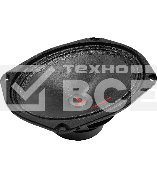 Колонки автомобильные Ural Огонь ОГ-69 (без решетки) 180Вт 93дБ 4Ом 16x23см (6x9дюйм) (ком.:2кол.) широкополосные однополосные