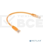Патч-корд UTP Cablexpert cat.5e, 0.25м, литой, многожильный, оранжевый, фото7