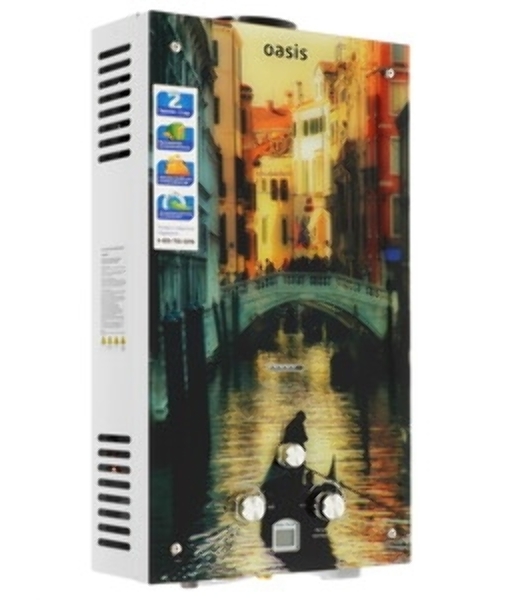 Водонагреватель Oasis GAS 10L/MIN GLASS 20 TG