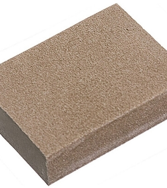 Губка для шлифования Matrix, 125 х 100 х 10 мм, мягкая, 3 шт., P 60/80, P 60/100, P 80/120