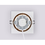 Светильник Ambrella light TN52338 SWH/SGD белый песок/золото песок GX53 max 12W 115*115*25, фото4