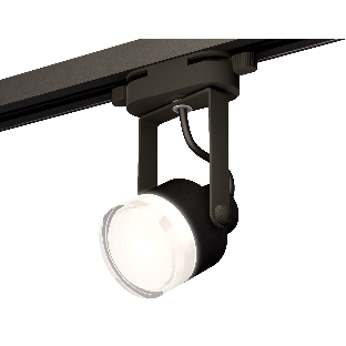 Светильник Ambrella light XT6602083 PBK/FR/CL черный полированный/белый матовый/прозрачный MR16 GU10 (C6602, N6241)