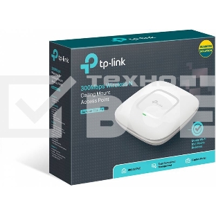 Беспроводная потолочная точка доступа серии N TP-LINK SMB EAP115 скорость до 300 Мбит/с