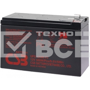 Батарея CSB 12V 10,5Ah UPS12580 клеммы F2