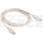 Кабель-удлинитель USB2.0 Buro USB2.0-AM/AF-3 A(m)/A(f) (3м), фото4