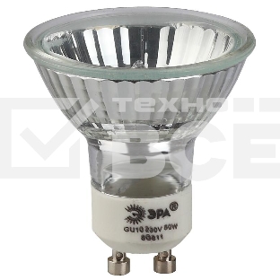 Лампа галогенная ЭРА GU10-JCDR (MR16) -35W-230V(10/200/4800)