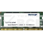 Оперативная память Patriot Signature, DDR4, 8GB (1x8 GB), 2133 MHz, CL15, SO-DIMM, фото 1
