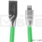 Кабель Cablexpert для Apple CC-G-APUSB01Gn-1M, AM/Lightning, серия Gold, длина 1м, зеленый, блистер, фото2