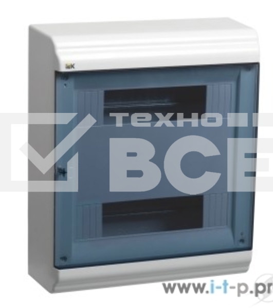 Бокс IEK MKP82-N-24-41-10 ЩРН-П-24 модуля навесн.пластик IP41 PRIME