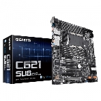 Материнская плата GA-C621-SU8 Intel C621 motherboard with LGA 3647 Socket P, 6-Channel DDR4 RDIMM/LRDIMM 8 x DIMMs, Aspeed® AST2500 BMC, Dual M.2, Dual Intel® Server GbE LAN, 3 PCIe x16 slots and 3 PCIe x8 slots for multi cards RTL, фото5
