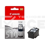 Картридж струйный PG-510Bk (2970B007) черный (220 стр.) для Canon PIXMA MP240, 260, 480, MX320, 330, фото2
