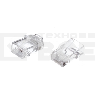 Коннекторы RJ-45 (8P8C) для UTP кабеля 6кат. ( упаковка 100 шт.)