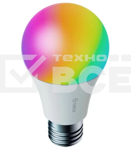 Умная лампа Sber A60 SBDV-00115 E27 9Вт 806lm Wi-Fi (упак.:1шт) (SBDV-00115)