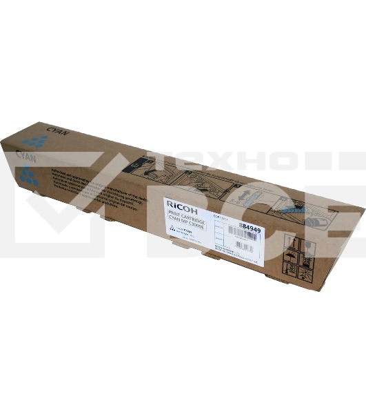 Картридж лазерный Ricoh Aficio MP C2000/C2500/C3000 голубой, type MPC3000E (15K)