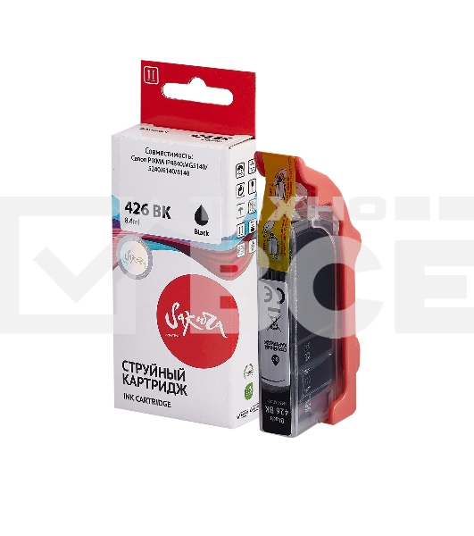 Струйный картридж Sakura 4556B001 (426 BK) для Canon, черный, 8,4 мл., 3100 к.