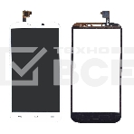 Сенсорное стекло (тачскрин) для Alcatel One Touch Pop C9 7047D, белое, фото4